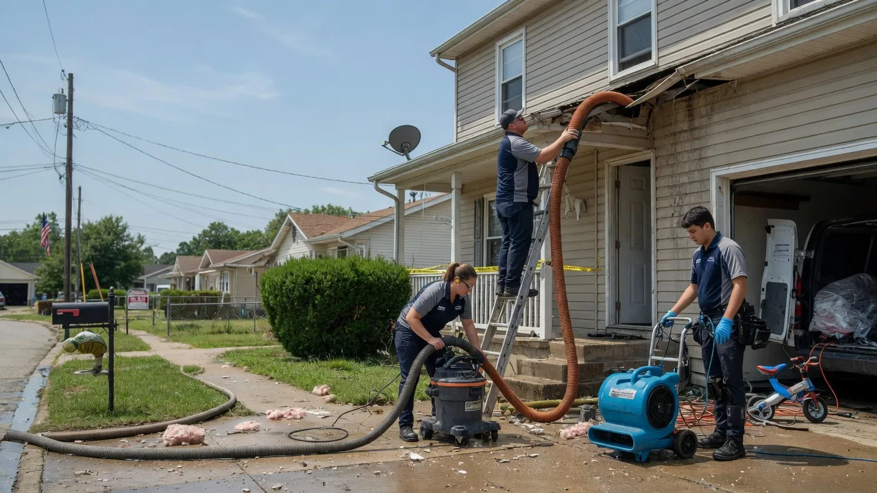 Water Damage Restoration in Mendon, MI near me